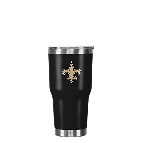 FOCO New Orleans Saints NFL Team Logo 30 oz Tumbler - Black