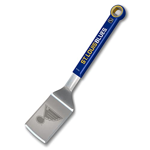 YouTheFan NHL St. Louis Blues Stainless Steel BBQ Spatula with Bottle Opener