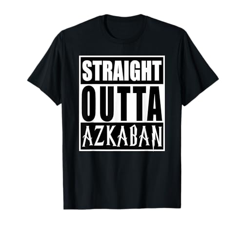 Straight Outta Askaban Funny Graphic T-Shirt