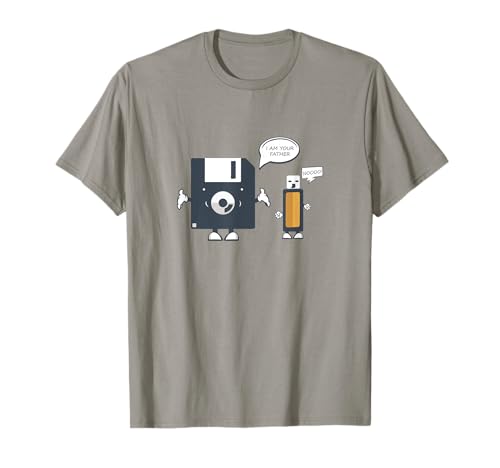 USB Floppy Disk I Am Your Father |Funny Nerd Geek T-Shirt