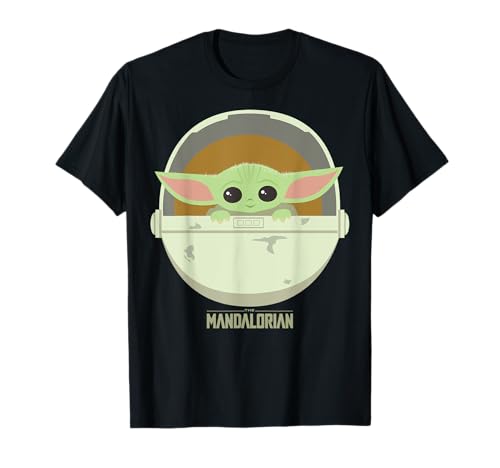 Star Wars The Mandalorian The Child Bassinet Portrait T-Shirt