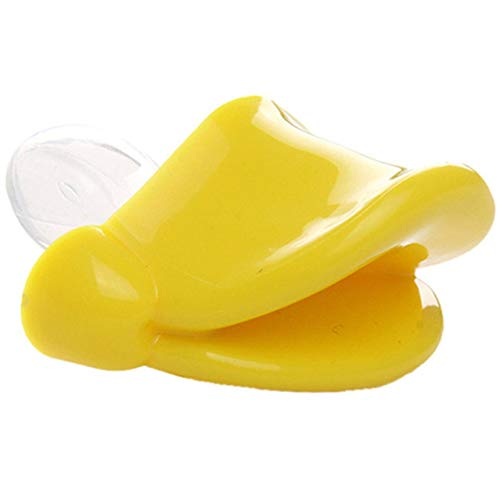 LAIMALA® Cute Duck Baby Pacifier Novelty Toddler Nipple Funny Soothers Baby Toy Gift