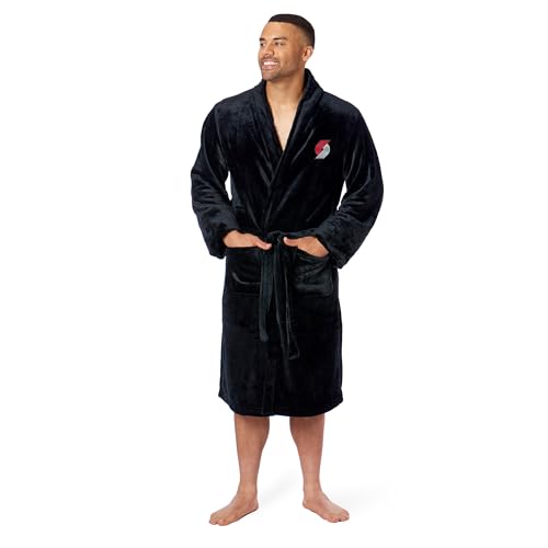 Northwest NBA Portland Trail Blazers Unisex-Adult Silk Touch Bath Robe, Large/X-Large, Team Colors