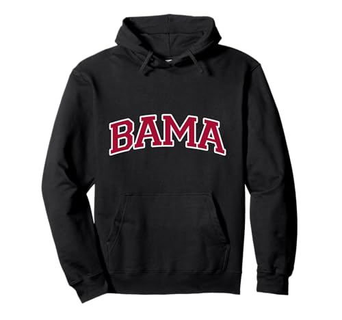 Bama - Alabama Gifts AL State Graphic Pullover Hoodie