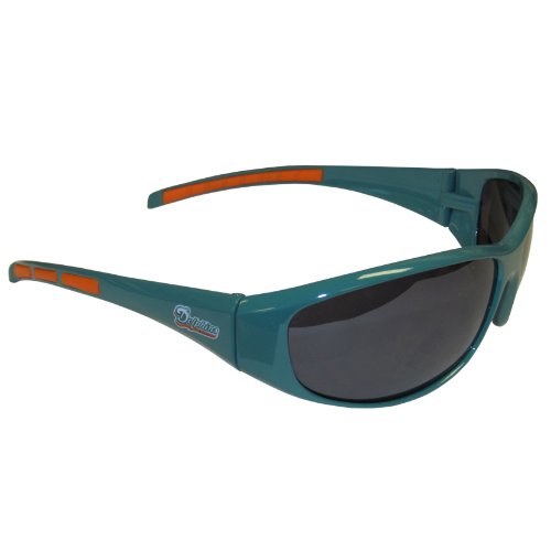 Siskiyou Sports NFL Miami Dolphins Wrap Sunglasses