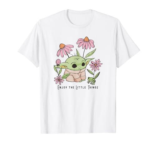 Star Wars: The Mandalorian Grogu Enjoy The Little Things T-Shirt