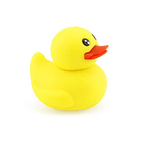 EASTBULL Novelty Flash Drive 64GB Cute Flash Drive Memory Stick Cute USB Thumb Drive Pen Drive Cartoon Duck Shape (1PCS)