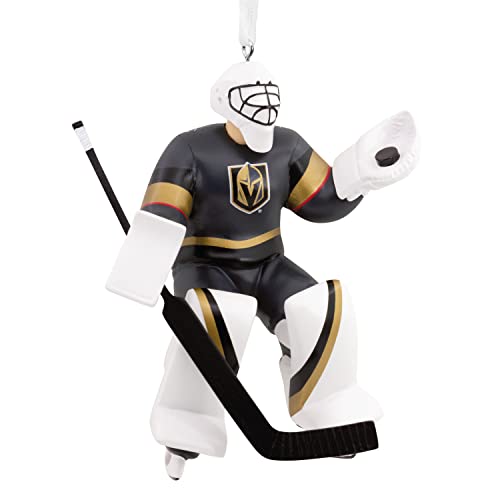 Hallmark NHL Vegas Golden Knights Goalie Christmas Ornament, 0001OSL1879