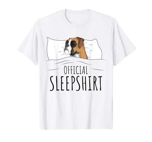 Boxer Dog Official Sleepshirt T-Shirt