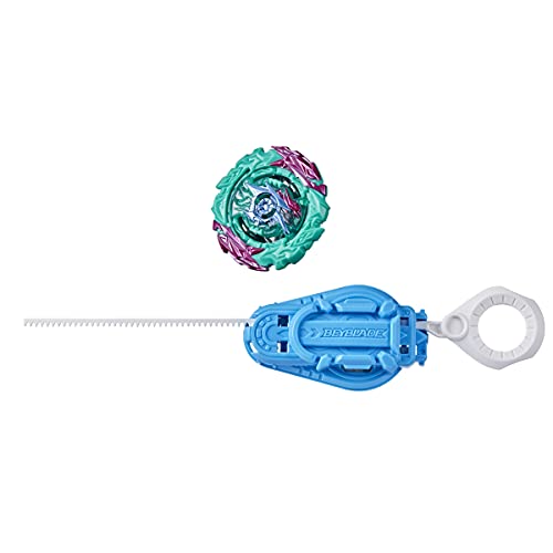 Beyblade Burst Surge Speedstorm World Evo Helios H6 Spinning Top Starter Pack – Attack Type Battling Game Top with Launcher, Toy for Kids