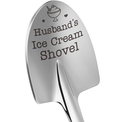 Gifts for Husband Birthday Christmas Presents for Husband Stocking Stuffers Unique Husband's Ice Cream Shovel, on Valentine's Day, Fathers Day, Wedding Anniversary