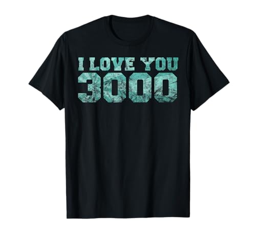 I Love You Dad 3000 Time T-shirt Vintage Retro Hero Gift T-Shirt