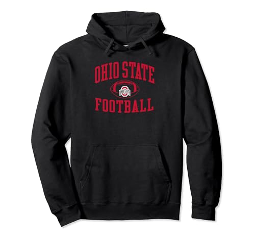 Ohio State Buckeyes Football Sack Black Officially Licensed Pullover Hoodie