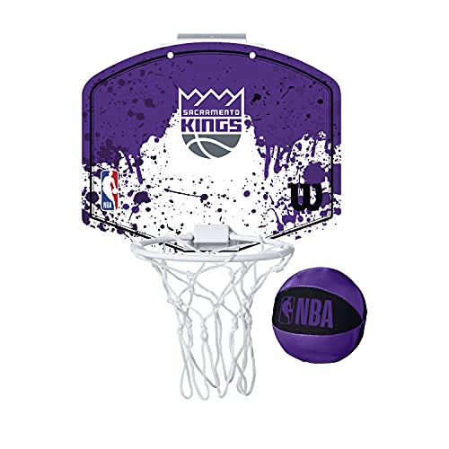 WILSON NBA Team Mini Basketball Hoop - Sacramento Kings