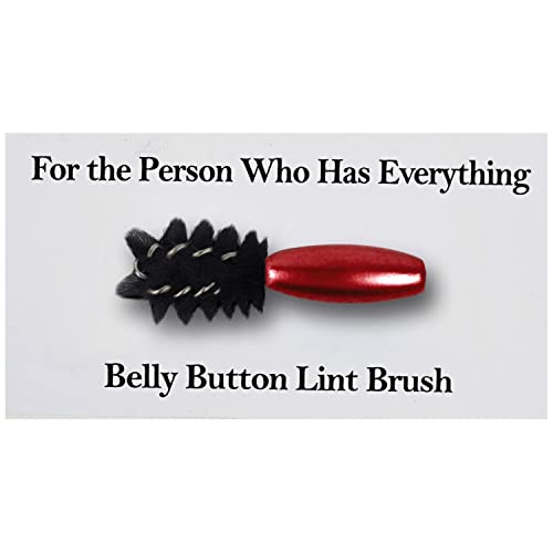 Gift for Husband by Aliza | Belly Button Brush – Excellent Gift for Wife Husband Boyfriend Girlfriend Friend Sister Brother Dad Mom – Black Handle