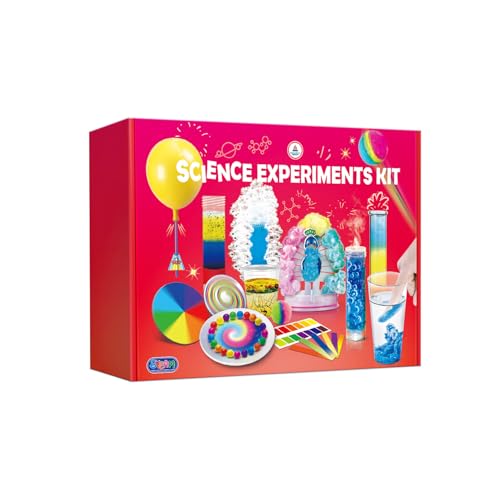 UNGLINGA 40+ Experiments Science Kit for Kids - Chemistry Set, Educational Toy Gift Idea for Boys and Girls Birthday Christmas S.T.E.M Scientific Toy