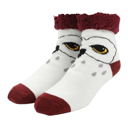 Harry Potter Big Face Hedwig Women's Quarter Crew Ankle Sock