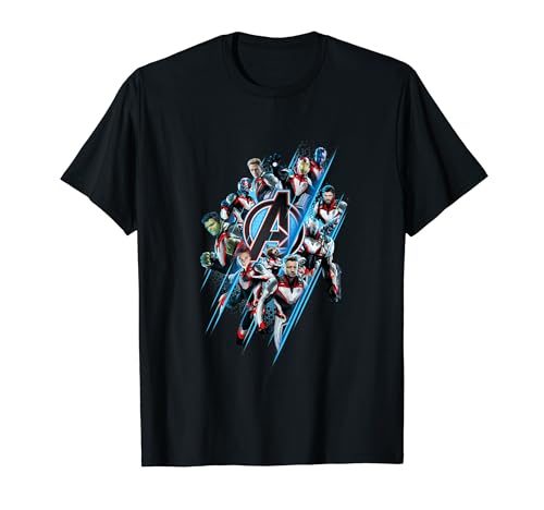 Marvel Avengers: Endgame Logo Super Heroes United T-Shirt T-Shirt