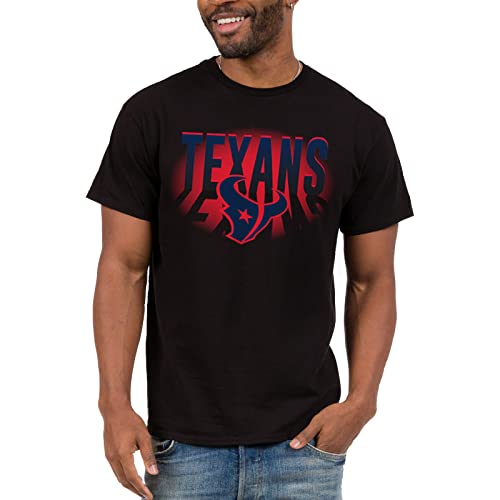 Junk Food Clothing x NFL - Houston Texans - Team Spotlight - Unisex Adult Short Sleeve Fan T-Shirt for Men and Women - Size X-Large