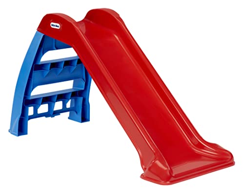 Little Tikes Slide, 39L x 18W x 23H inches, Red/Blue, Indoor/Outdoor Playset for Toddlers, Ages 18 months - 6 years