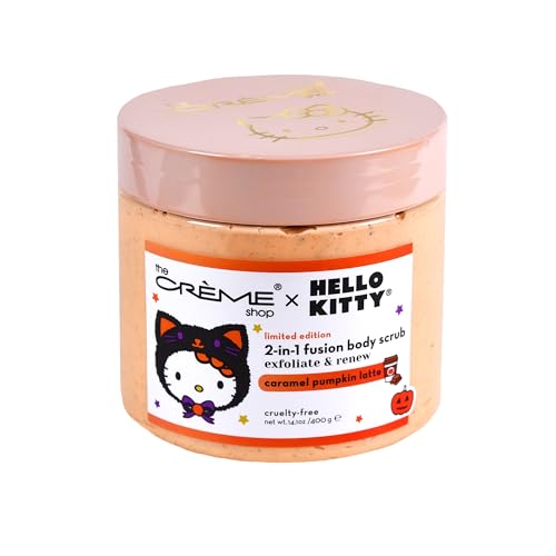 The Creme Shop x Hello Kitty 2-in-1 Fusion Body Scrub Caramel Pumpkin Latte Limited Edition