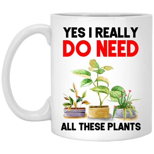 Plants Lover Gifts Plant Live Succulent Pots Funny Coffee Mugs Garden Signs Live Eucalyptus Plant Bonsai Tree Seeds Mug 11oz