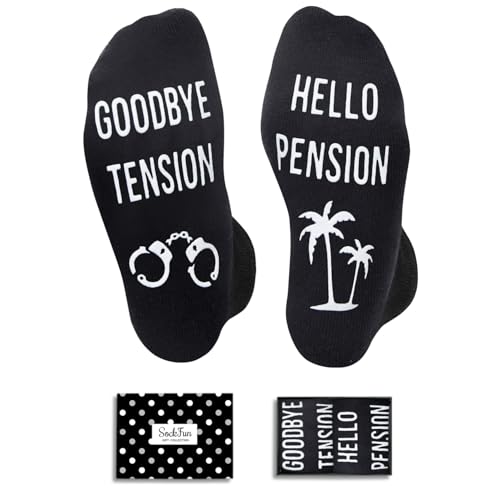 Retirement Gifts Ideas Socks - Best Retirement Gifts Retired Teacher, Funny Retirement Socks Women Retired Socks Men