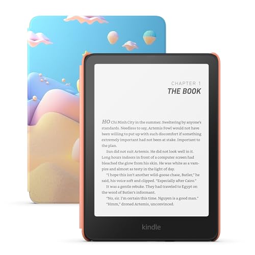 All-new Amazon Kindle Paperwhite Kids (16 GB) – larger 7' glare-free display – Kids read an average of 1+ hour per day with Kindle – Starfish