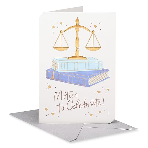 American Greetings Law School Graduation Card (Great Achievement)