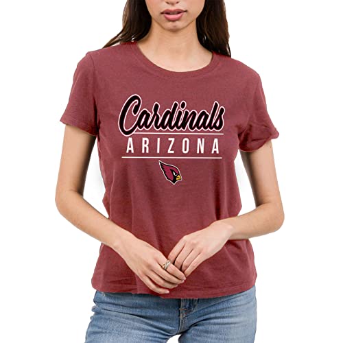 Junk Food Clothing x NFL - Arizona Cardinals - Fan Favorite - Women's Short Sleeve Fan T-Shirt - Size X-Large