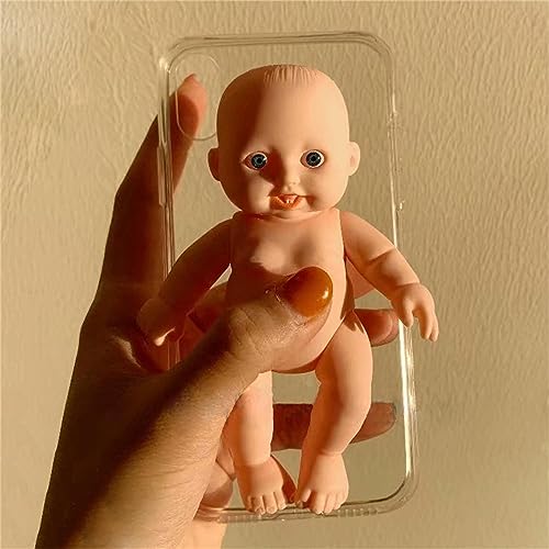 TRADAY 3D Horror Baby Phone Case for iPhone 7/8/SE Funny Halloween Ugly Phone Case Crazy Weird Phone Case