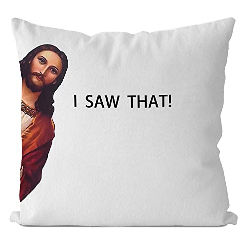 IWXYI Funny Couch Pillow Cover 18x18,Funny Cushion Pillow Case Home Decoration,Funny Sayings Decorative Pillow Case for Home Decor,Funny Gift for Women Men Friend