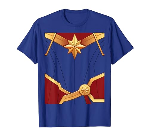 Marvel Captain Marvel Carol Danvers Costume T-Shirt