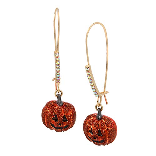 Pumpkin Dangle Earrings