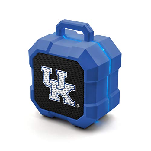 SOAR NCAA Shockbox LED Wireless Bluetooth Speaker, Kentucky Wildcats