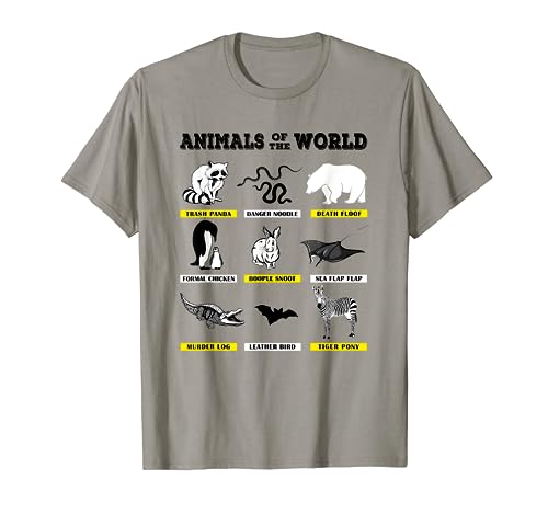 Amazon 10 Funny Animal Shirts 2024 - Oh How Unique!