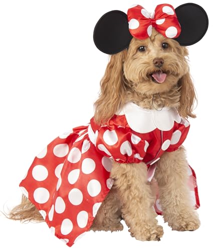 Rubie's Disney: Mickey & Friends Pet Costume, Minnie Mouse, Large (200164LXL_L)