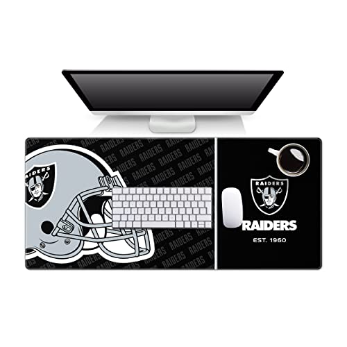 YouTheFan NFL Las Vegas Raiders Logo Series Desk Pad