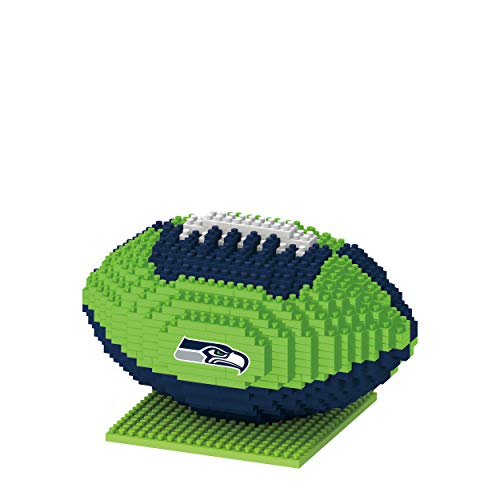 FOCO Seattle Seahawks NFL 3D BRXLZ Football Puzzle