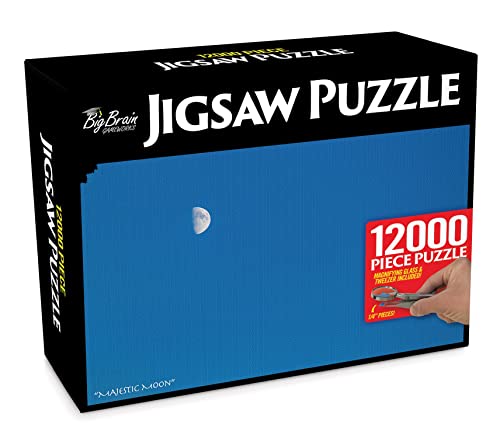 Prank-O 12,000 Piece Jigsaw Puzzle, Gag Gift Empty Box, Birthday Box, Wrap Your Real Present in a Convincing and Funny Fake Gift Box, Practical Joke for Birthday Presents, Holidays, Parties