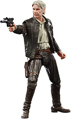 STAR WARS The Black Series Archive Han Solo Toy 6-Inch-Scale The Force Awakens Collectible Action Figure, Toys for Kids 4 and Up