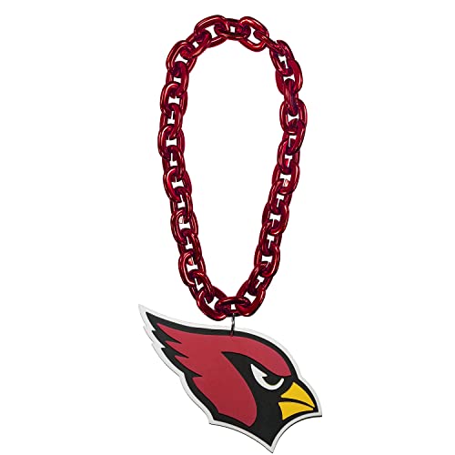 Aminco NFL Arizona Cardinals Team Fan Chain, Red