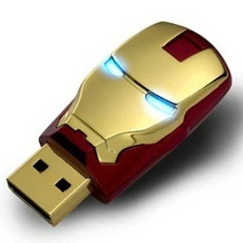 64 Gb USB 2.0 Memory Stick Flash Pen Drive Unique Iron Man Model Enough Memory