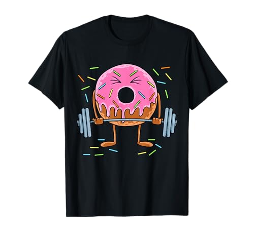 Weightlifing - Funny Fitness Workout Gym Donut Lover T-Shirt