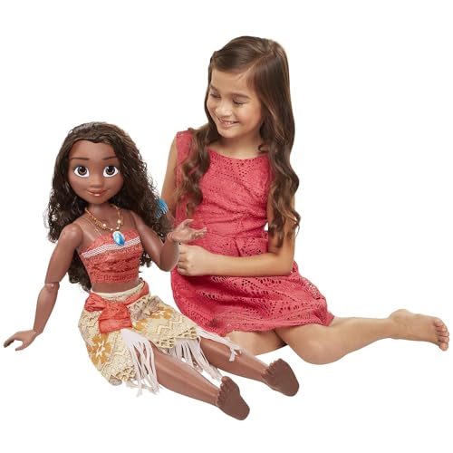 DISNEY PRINCESS Moana Doll 32' Tall Playdate Perfectly Poseable Includes Hair Comb (Model: 48960-1)