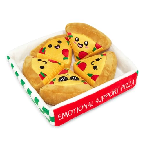 WHAT DO YOU MEME? Emotional Support Pizza — Plush Pizza by Emotional Support Plushies