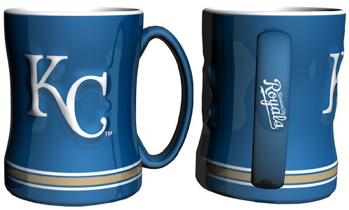 Boelter Brands MLB Kansas City Royals 226629 Coffee Mug, Team Color, 14 oz