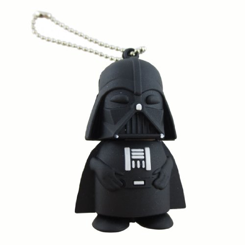 Trustbuy Cartoon Star Wars Darth Vader Shape USB Flash Drive Practical Gift - 32GB