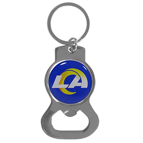 NFL Siskiyou Sports Fan Shop Los Angeles Rams Bottle Opener Key Chain One Size Team Color,Blue