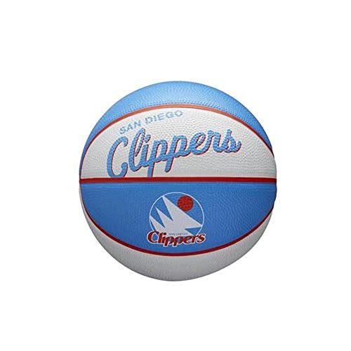 WILSON NBA Team Retro Mini Basketball - Los Angeles Clippers